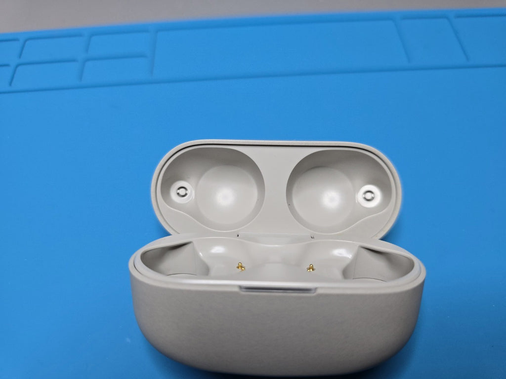 Charging Case ONLY Sony WF-1000XM4 *BRAND NEW BATTERY* - Silver/Beige