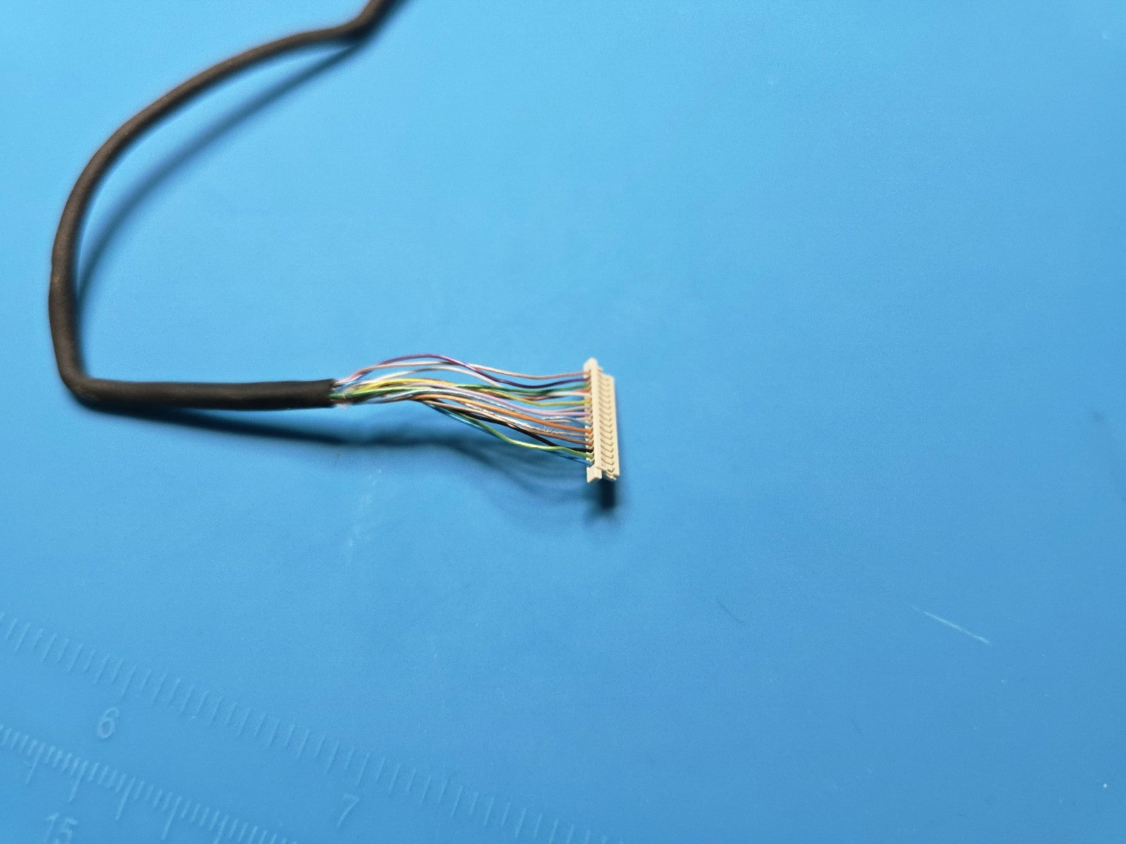 Sony WH-1000XM5 Harness Section With 16-Pin Connector Fitted