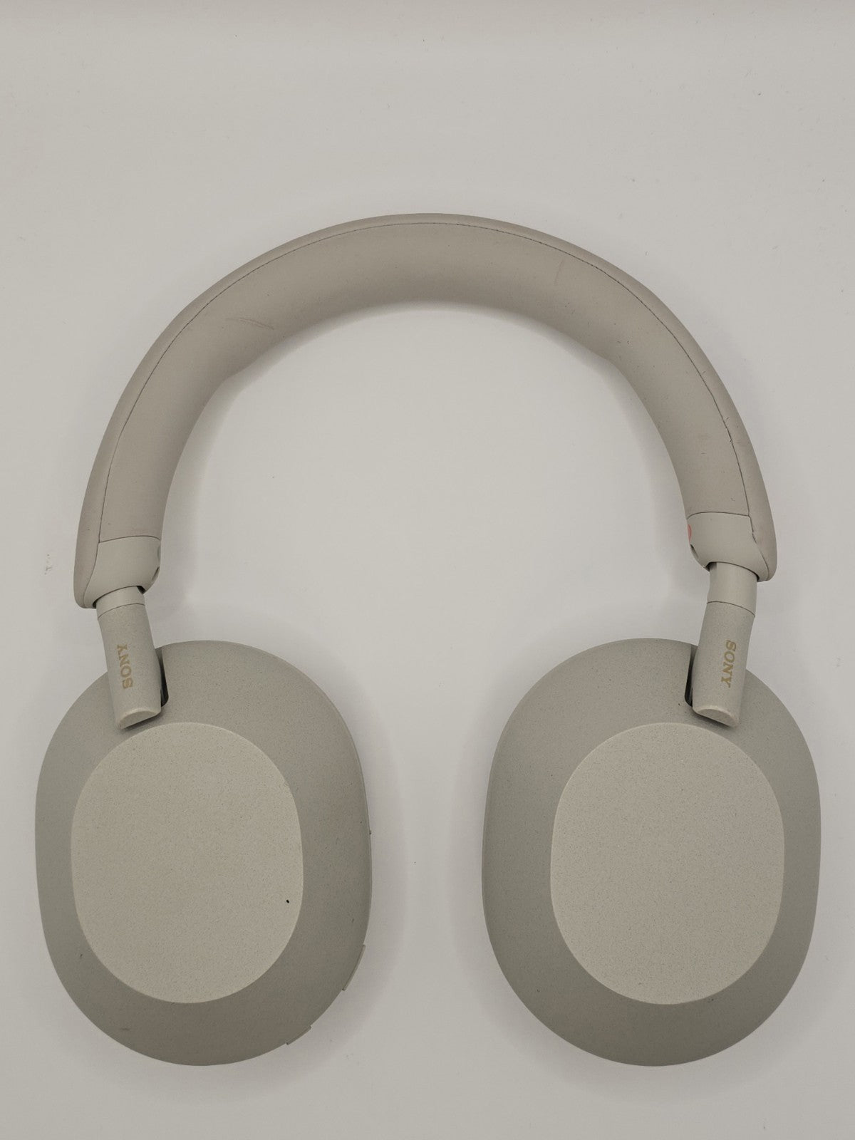 Sony WH-1000XM5 Wireless Over-the-Ear Headphones - Silver/Beige